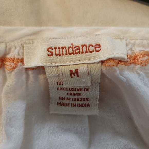Sundance Tunic Top Size Med Embroidered - Picture 2 of 9